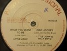 Little John What You Want To Be Killer Roots 12