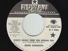 70s/Deep Soul 45 - Ernie Johnson - Disco Music Keep On Going On - Rowan - mp3