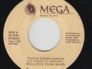 Modern Soul Funk 45 - Realistic Funk Band - Your Chance - Mega - mp3 - rare