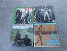 THE CLASH-4 LP'S-VINYL-S/T-COMBAT ROCK-BLACK MARKET-THIS IS BIG AUDIO DYNAMITE