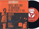 HELLE BANNER w/ MODERN JAZZ TRIO Juleevangeliet Danish Jazz Poetry 45PS 1966