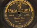 BLUES 78 Blind Lemon Jefferson Paramount 12541 Stuck Sorrow Blues Rambler Blues
