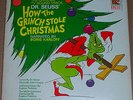 How The Grinch Stole Christmas-Boris Karloff orig 1966 TV soundtrack Leo MGM LP