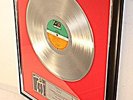 AC/DC, AC DC, Powerage, Platin Record, platin Schallplatte, Award, gold