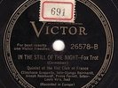 78rpm Jazz – Quintet of the Hot Club of France – Django Reinhardt – Victor 26578