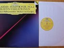 KARAJAN BRAHMS SYMPHONIE NO.2 / HAYDN LP DG DIGITAL STEREO W.GERMANY NM+