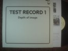 Opus 3 Test Record 1 Depth of Image LP mint with insert