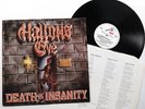 HALLOWS EVE - Death & Insanity LP 1986 - 1. PRESS - US THRASH agent steel hirax
