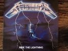 Ride the Lightning by Metallica 1986 Vinyl Elektra Records Metal 60396-1