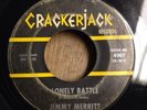 JIMMY MERRITT Lonely Battle 45   Crackerjack popcorn northern soul