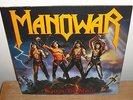MANOWAR Fighting the world PROMO ORIGINAL LP new unplayed