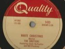 Doo Wop 78 Rpm Record The Drifters White Christmas / The Bells Of St. Mary