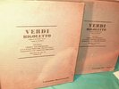 1930s Verdi Rigoletto Two Volume Set 15 of 16 Total Gramophone Records