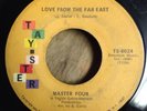 THE MASTER FOUR Love From The Far East/It's Not The End Tayster northern soul 45
