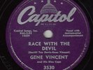 GENE VINCENT - Capitol 3530 - Race with the Devil/ Gonna... - 1956 ROCKABILLY 78