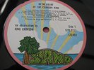 IN THE COURT OF THE CRIMSON KING UK LP RARE TEXTURED PINK RIM LABEL A2/B2