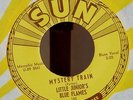 Rockin' Blues 45-Little Junior's Blue Flames-Mystery Train-Sun 192-PUSH MARKS