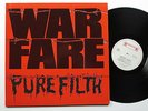 WARFARE - Pure Filth LP 1984 - RARE METAL .. venom sodom bulldozer tank oz razor
