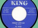 ROY BROWN Midnight Lover Man / Letter from Home 45rpm King 1953