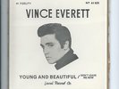 ELVIS PRESLEY   VINCE EVERETT  YOUNG AND BEAUTIFUL  JAILHOUSE ROCK  PROP SLEEVE