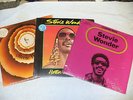 3 LPs/1 Sealed Songs In Key Of Life-Looking Back-Hotter Than July -Stevie Wonder