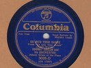 78 RPM Johnny Green blue wax Columbia 3028-D in EE-