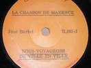 jose bartel - chanson de maxence - EP promo -45t -les demoiselles de rochefort