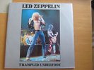LED ZEPPELIN TRAMPLED UNDERFOOT DBL LP CLEAR VINYL NEAR MINT