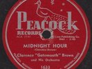 *RARE* Clarence Gatemouth Brown - Midnight Hour / For Now So Long (Peacock 1953)