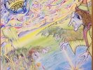 OZRIC TENTACLES Pungent Effulgent LP U.K. Neo Psych/Space Rock on Dovetail