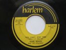 PEARL REAVES You Can’t Stay Here Harlem R&B Doo Wop Jump Blues Original 45 HEAR
