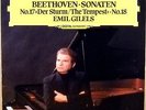 DGG DIGITAL Beethoven EMIL GILELS Piano Sonata #17 & #18 2532 061 NM