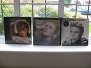 David Bowie 4 LPs Heroes; Changes; Hunky Dory; Young Americans All Mint