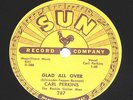 SUN 287 78 rpm  Carl Perkins  