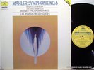 BERNSTEIN 1986 Mahler #6 + KINDERTOTENLIEDER hungaroton by DGG digit2LP GATEFOLD