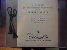 MARTZY  Bach: Unacc Violin Sonatas, Vol 1  UK Col 33cx 1286  Orig B/G  Ed 1  NM-
