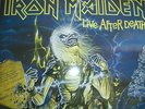 IRON MAIDEN     -     LIVE AFTER DEATH     DLP     FOC     UK PRESS      TOP