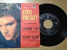 45 giri ELVIS PRESLEY-LOVING YOU-N0611 RCA ITALIANA 1957