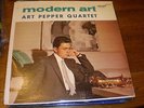 Art Pepper LP Modern Art SCORE DEEP GROOVE