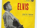 ELVIS PRESLEY ITALIAN SINGLE: LOVING YOU+TEDDY BEAR (PERFECT CONDITION) 45N 0611