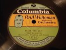 JAZZ PAUL WHITEMAN ORCH BIX BEIDERBECKE Felix The Cat COLUMBIA 1478