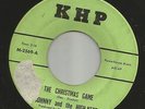 CHRISTMAS TEEN  bw/ FUZZ GARAGE - JOHNNY & the HIGH KEYS--HEAR BOTH -KHP