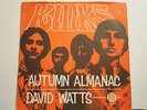 KINKS   EXPORT PICTURE SLEEVE 45 