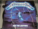 METALLICA-RIDE THE LIGHTNING LP EX/EX(ELEKTRA/MEGAFORCE)(MATRIX/MASTERDISK) GISM