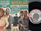 ABBA waterloo RARE VERSION FRANCAISE FRENCH VOGUE 45x3104 SP