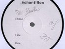 BEATLES test pressing echantillon FRENCH PARLOPHONE 7911371  LP 33T