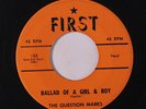 QUESTION MARKS: Ballad Of A Girl & Boy / Concerto Rock 45 rare Vocal Groups