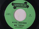 MR. LUCKY & GAMBLERS: Alice Designs / You Don't Need Me 45 (scuffed disc plays