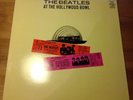 The Beatles Live at the Hollywood Bowl LP/record, Rare Pink & Red tickets