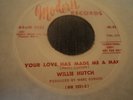 willie hutch i cant get enough modern records WHITE LABEL PROMO VG+ FREE SHIP